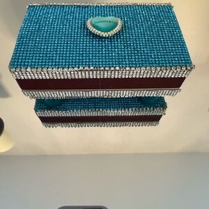 Decorative Teal Storage Box
